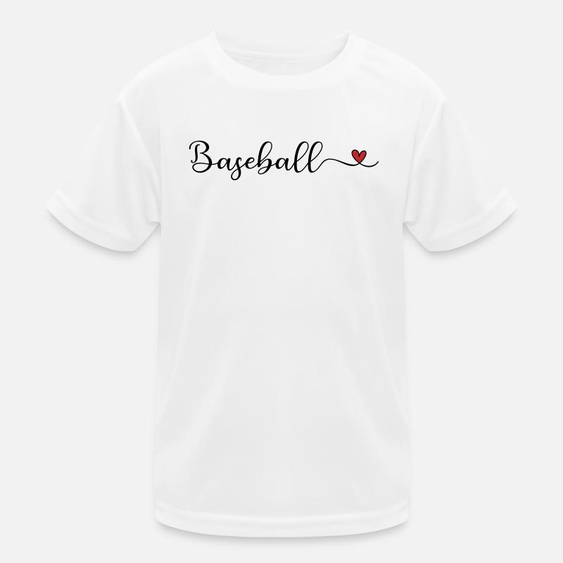 Baseball Kids Functional T-Shirt