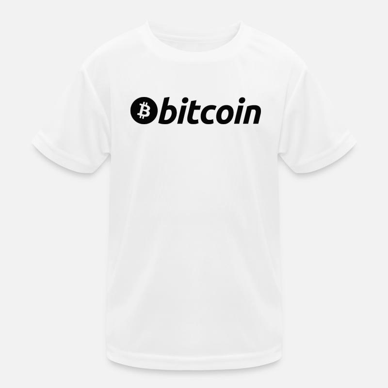 Satoshi Nakamoto - Kids Functional T-Shirt - white