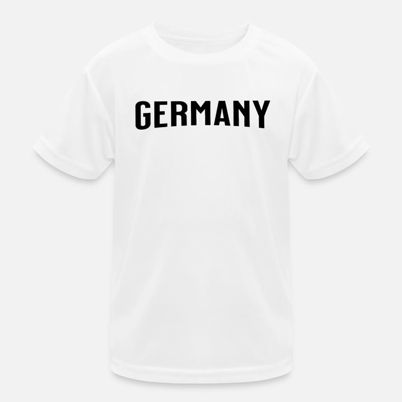 Deutschland - Germany Kinder Funktions-T-Shirt