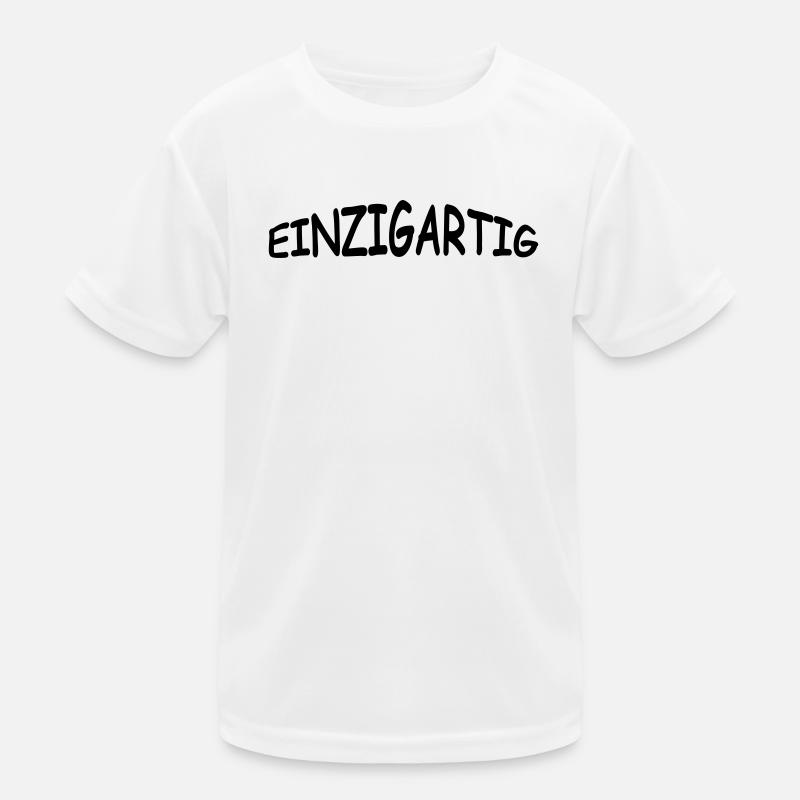 einzigartig Kinder Funktions-T-Shirt