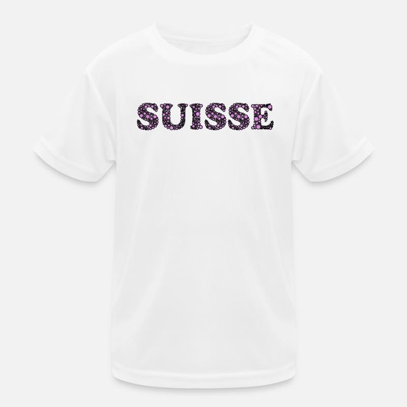 SUISSE T-shirt sport Enfant