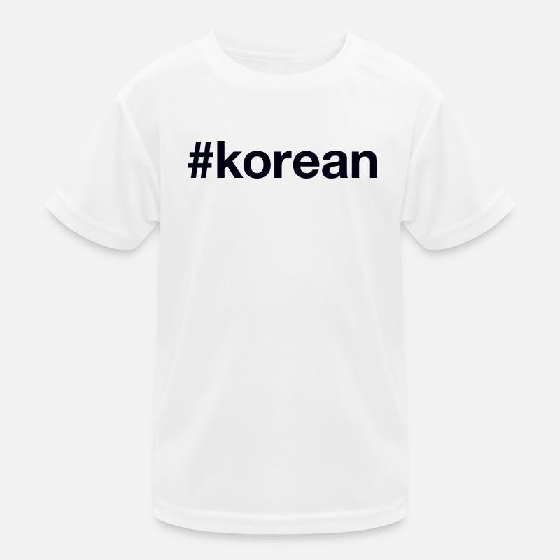 Korea Korean Kids Functional T-Shirt