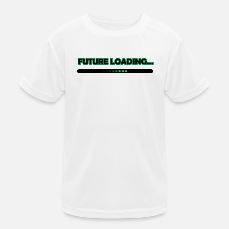 Future Loading Progress Tee Kinder Funktions-T-Shirt