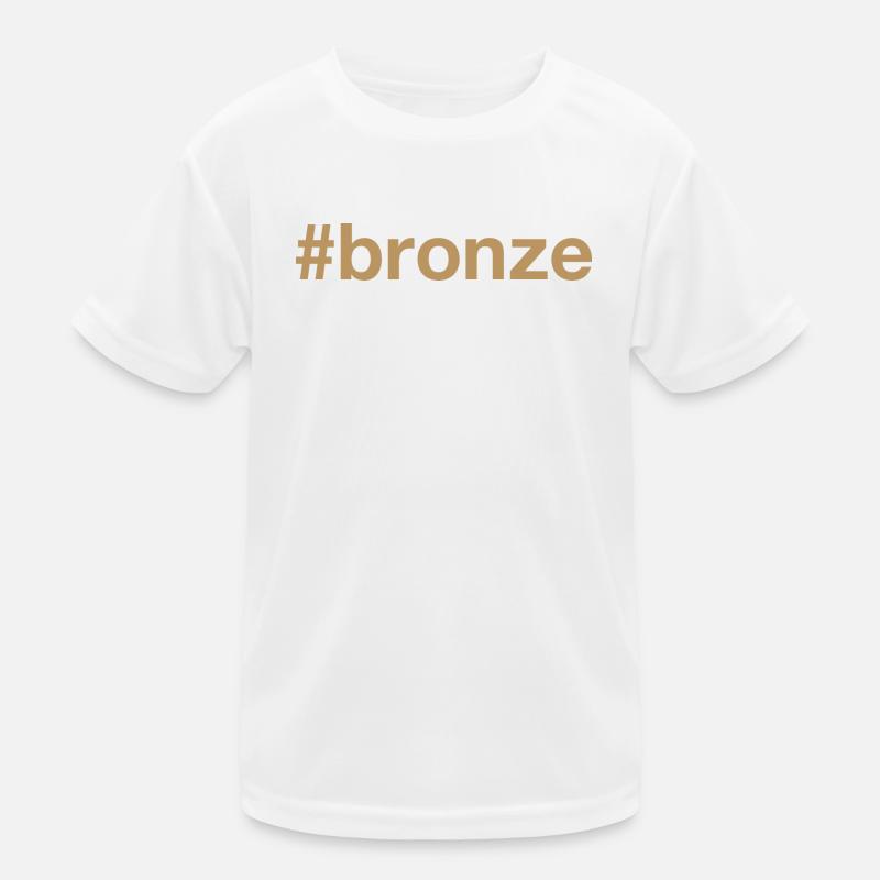 BRONZE Hashtag Kids Functional T-Shirt