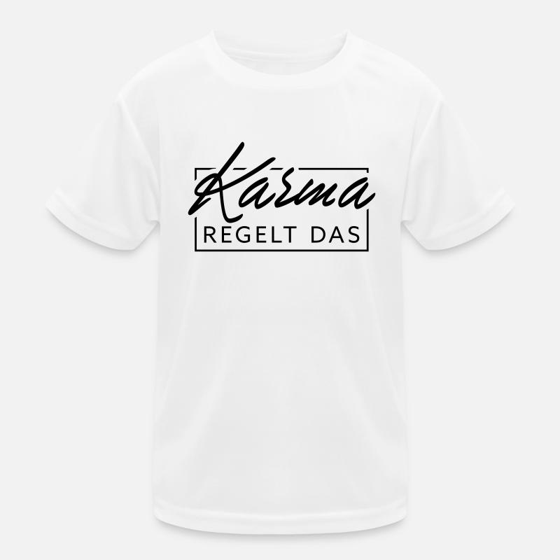 Karma regulates this Kids Functional T-Shirt
