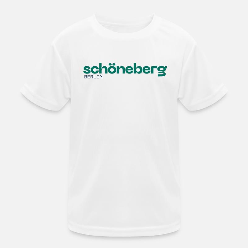 Schöneberg Berlin - Schlichtes Design Kinder Funktions-T-Shirt