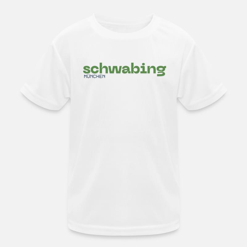 Schwabing Munich district Kids Functional T-Shirt
