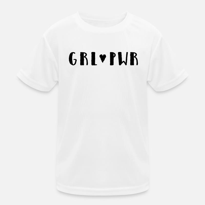 Girl 🖤 Power T-shirt sport Enfant