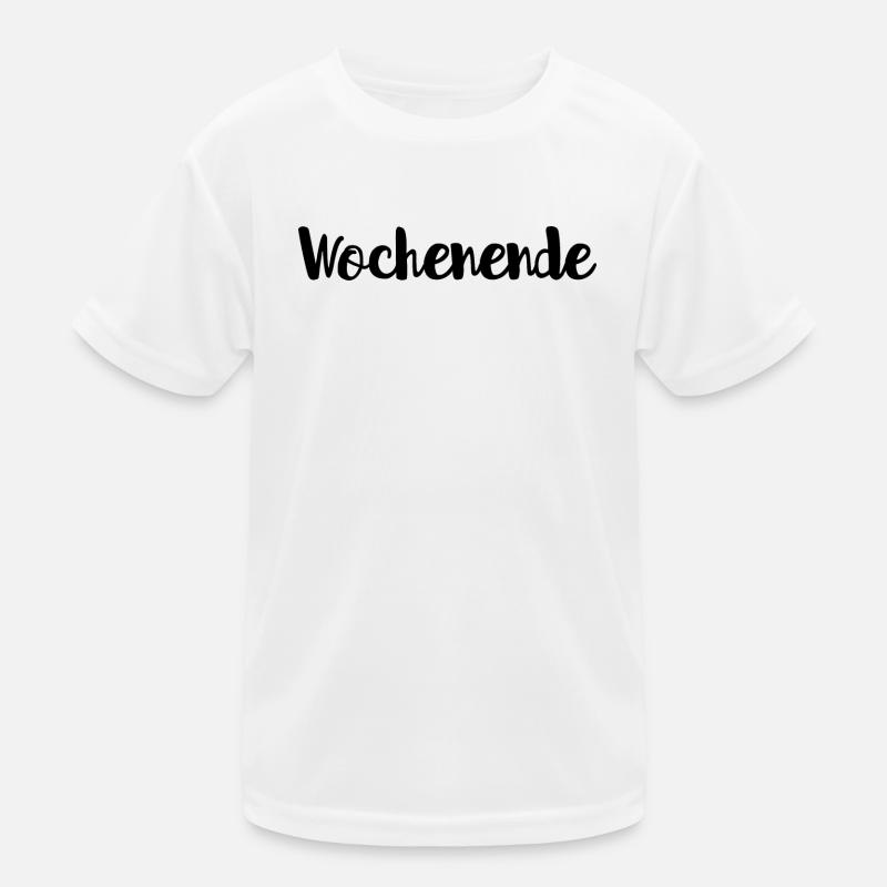 Wochenende Kinder Funktions-T-Shirt