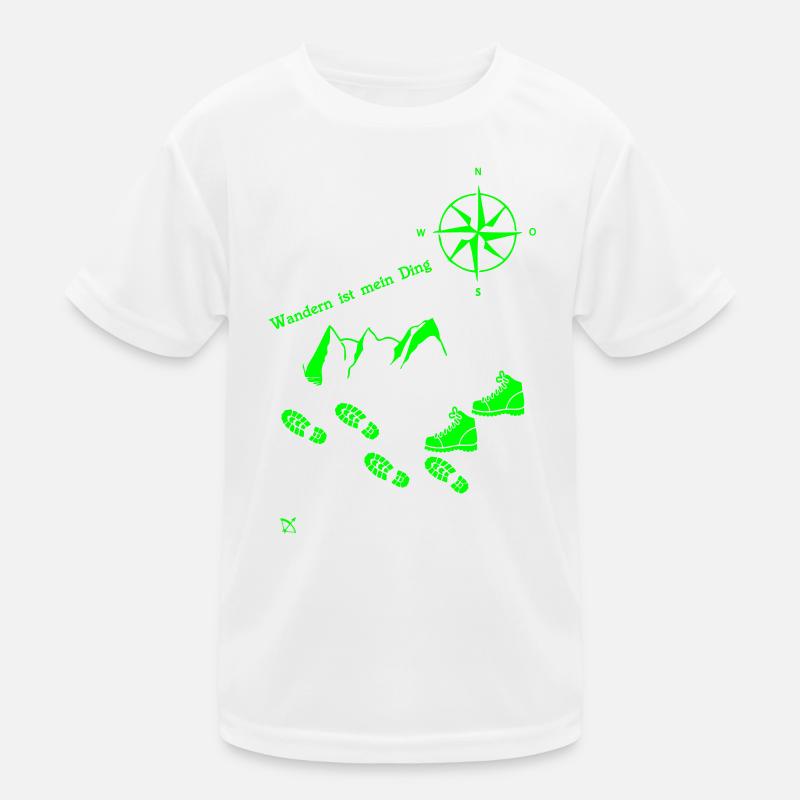 Wandern Kinder Funktions-T-Shirt