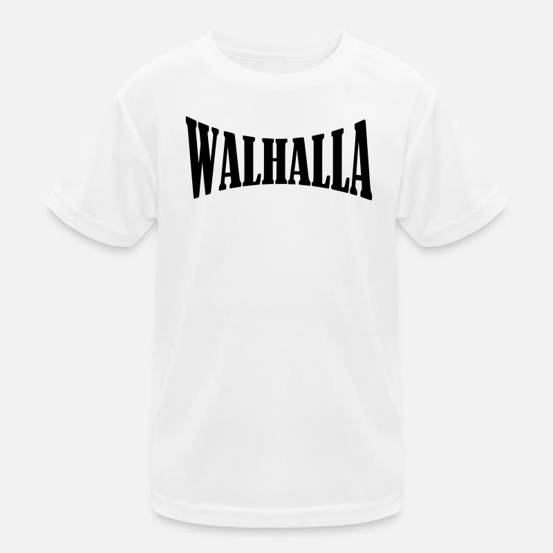 walhalla viking wikinger shirt Kinder Funktions-T-Shirt