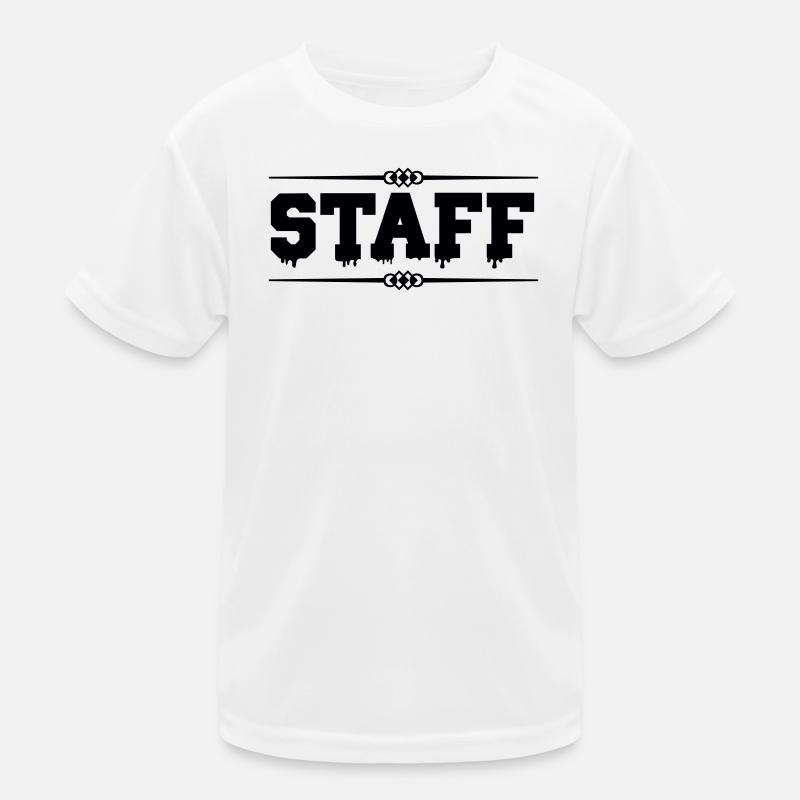 Vintage Staff Logo Kids Functional T-Shirt