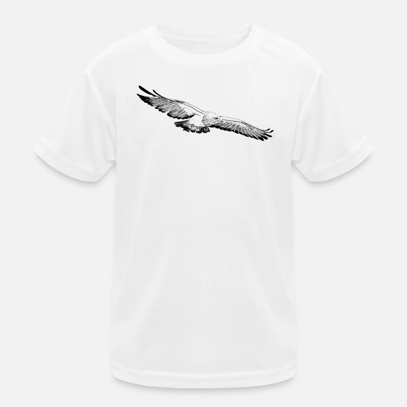 Adler Kinder Funktions-T-Shirt