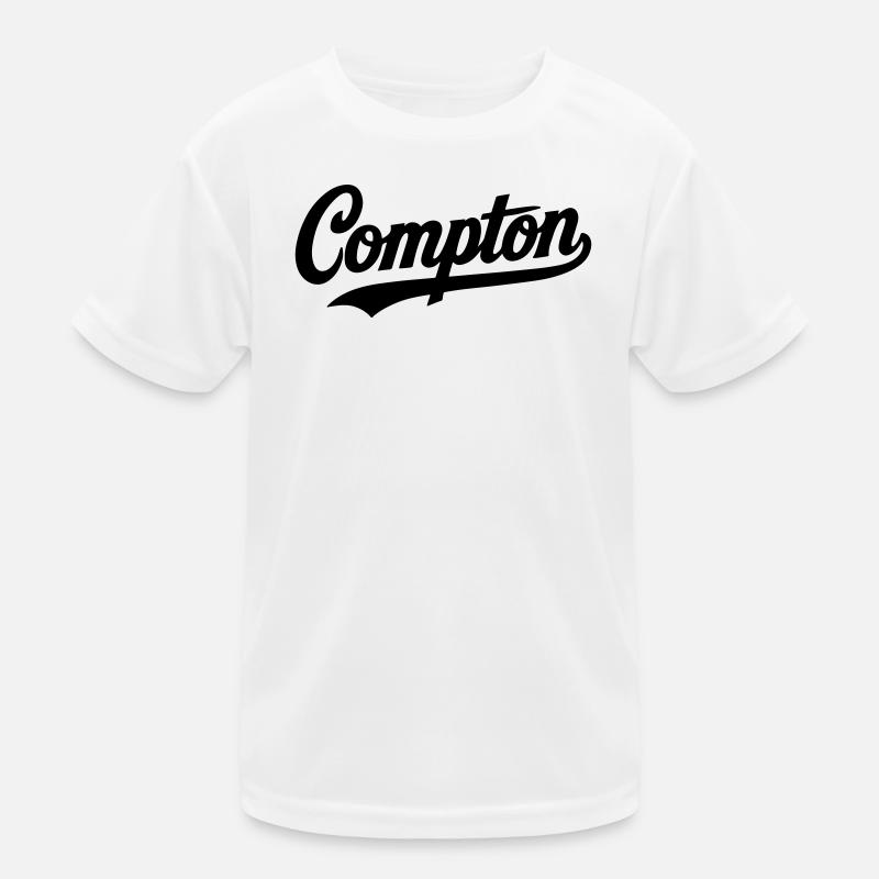 Compton Chemise Rétro Vintage Old school Rap hip hop T-shirt sport Enfant