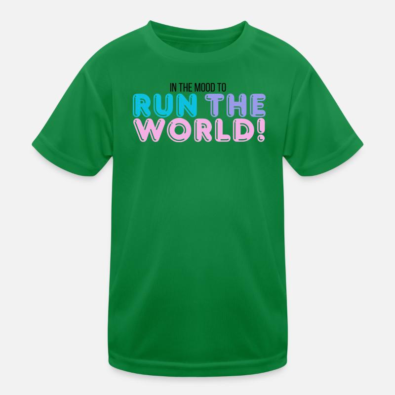 Je dirige le monde T-shirt sport Enfant