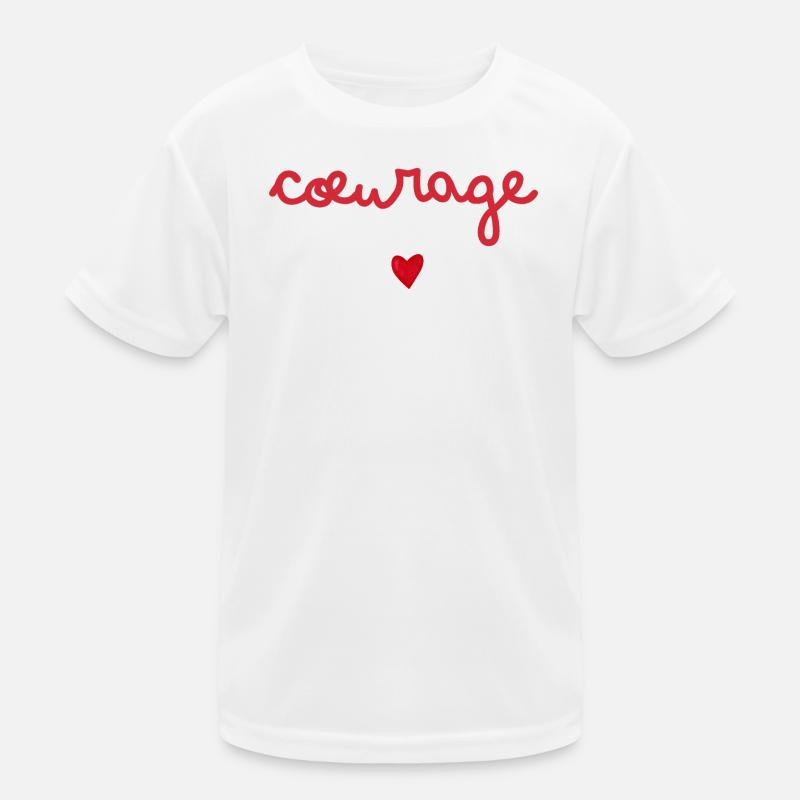Courage idée cadeau T-shirt sport Enfant