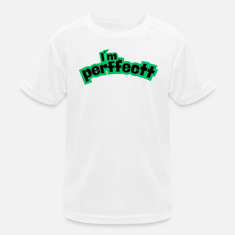 Perfektes Grün Kinder Funktions-T-Shirt