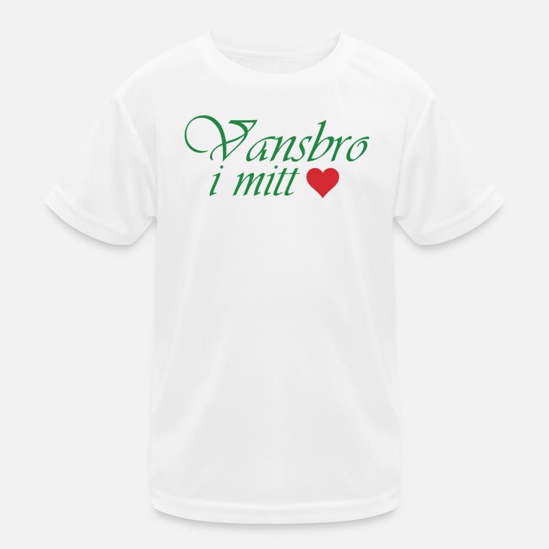 Vansbro dans mon cœur T-shirt sport Enfant