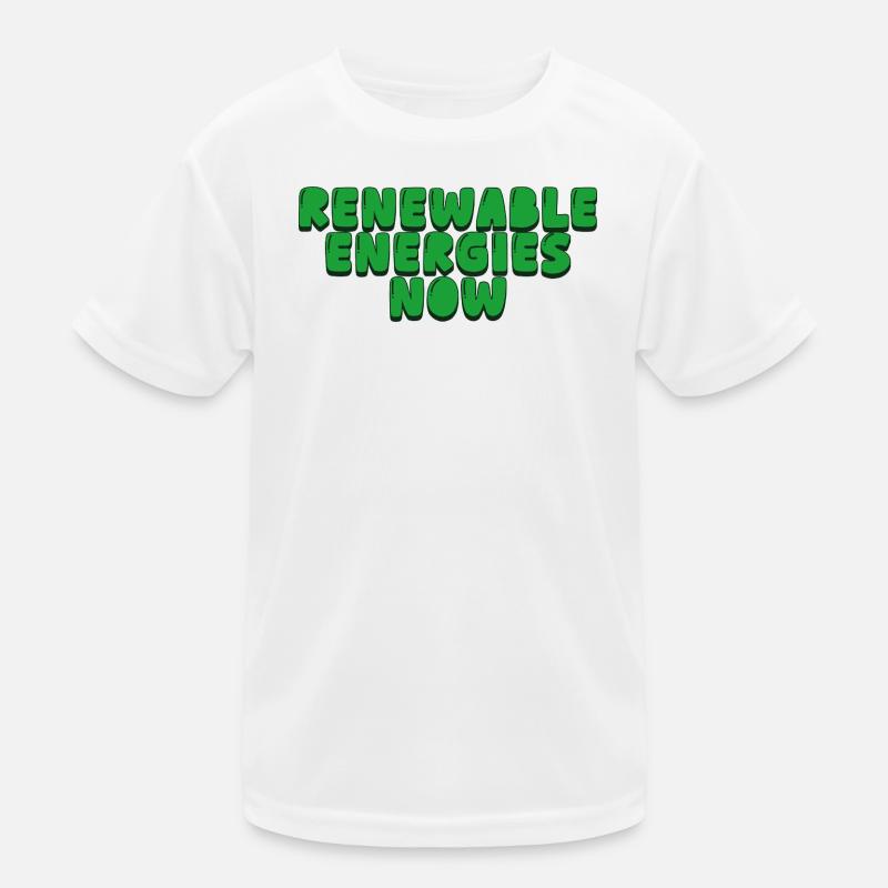 renewable energies now Kids Functional T-Shirt