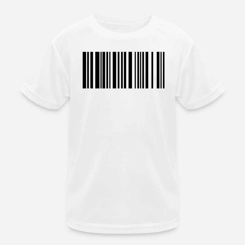 barcode Kinder Funktions-T-Shirt