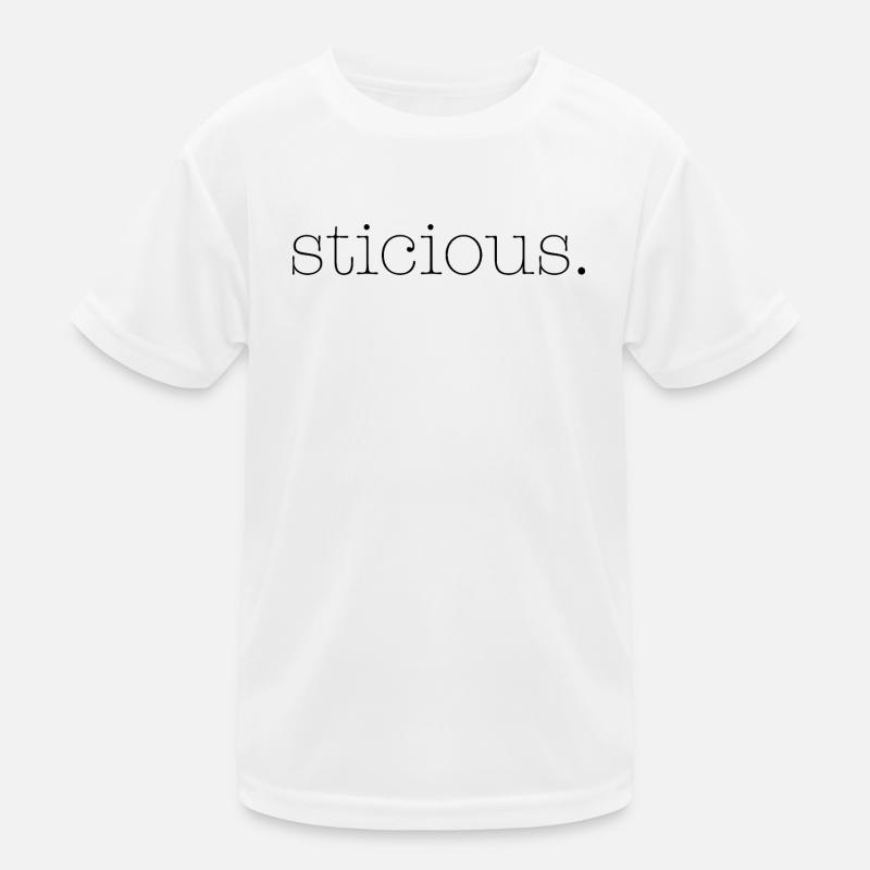 sticious - Kids Functional T-Shirt - white