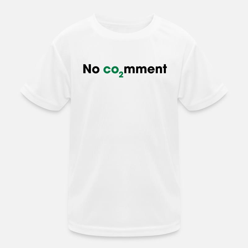 Aucun commentaire sur le CO2 – Déclaration sur l’énergie propre T-shirt sport Enfant