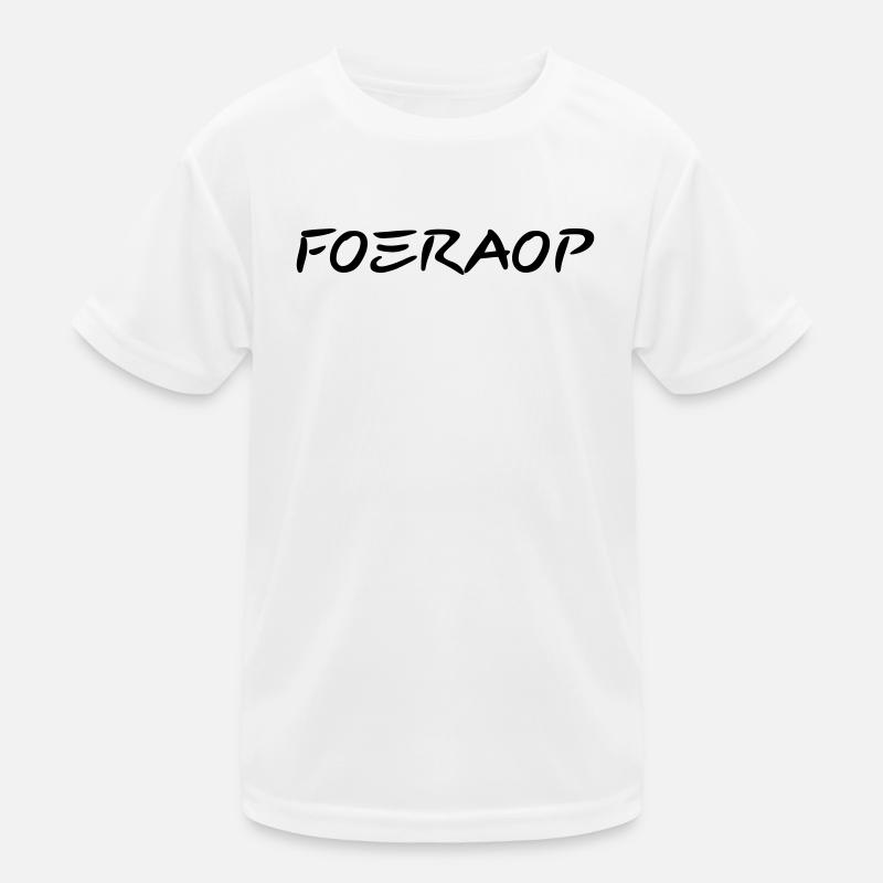Foeraop - Antwerp dialect Kids Functional T-Shirt