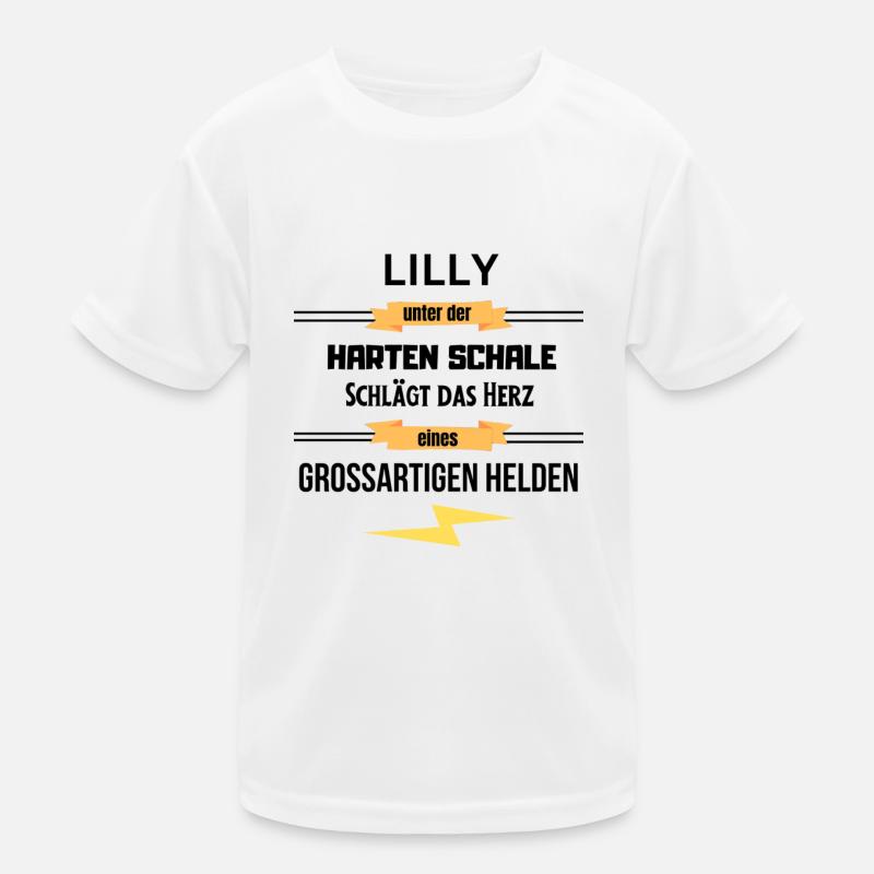 Lilly unter harte Schale eines Großartigen Helden Kinder Funktions-T-Shirt