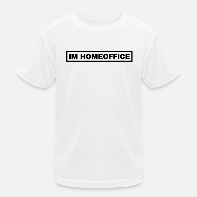 In the home office Kids Functional T-Shirt
