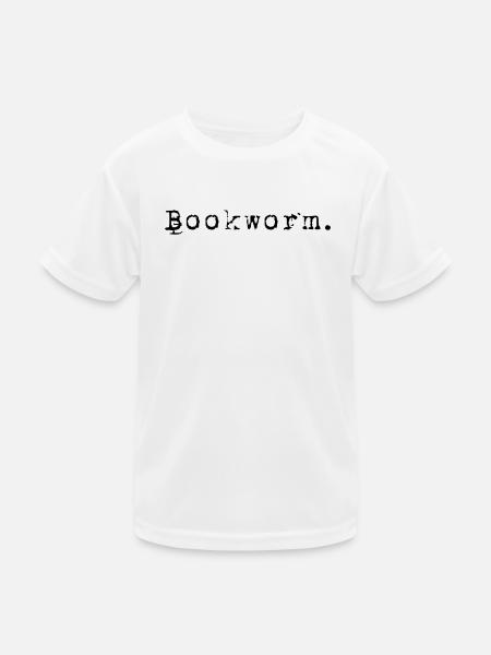 Bookworm Books Bookworm - Kids Functional T-Shirt - white - Front