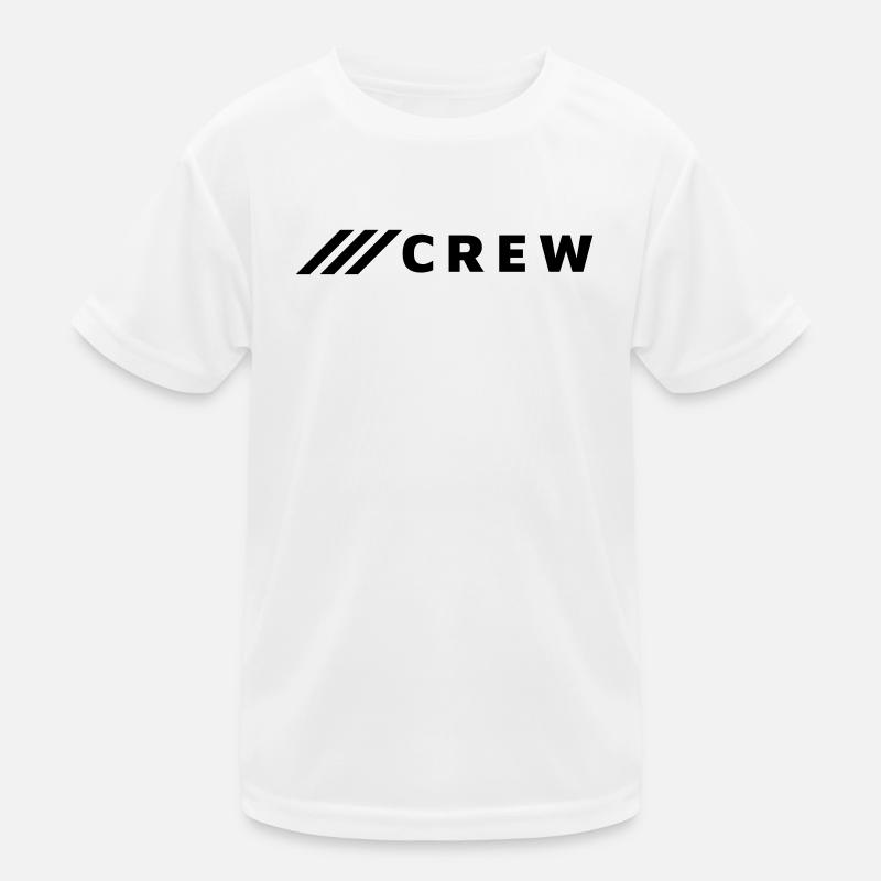 CREW Kinder Funktions-T-Shirt