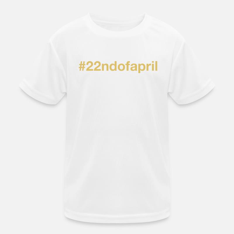 Earth Day Kids Functional T-Shirt