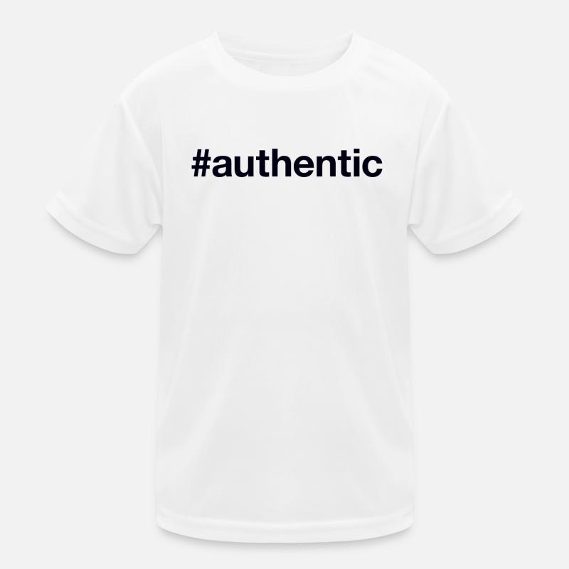 AUTHENTIQUE authentique réel T-shirt sport Enfant