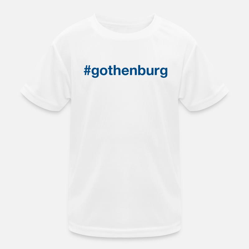Göteborg Hashtag T-shirt sport Enfant