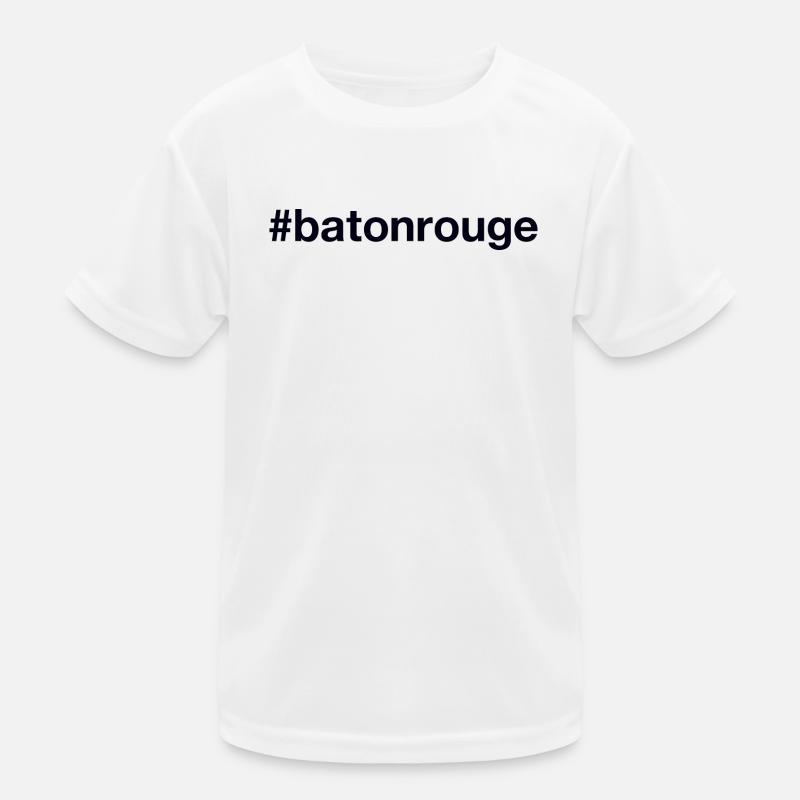 BATON ROUGE Hashtag Kids Functional T-Shirt