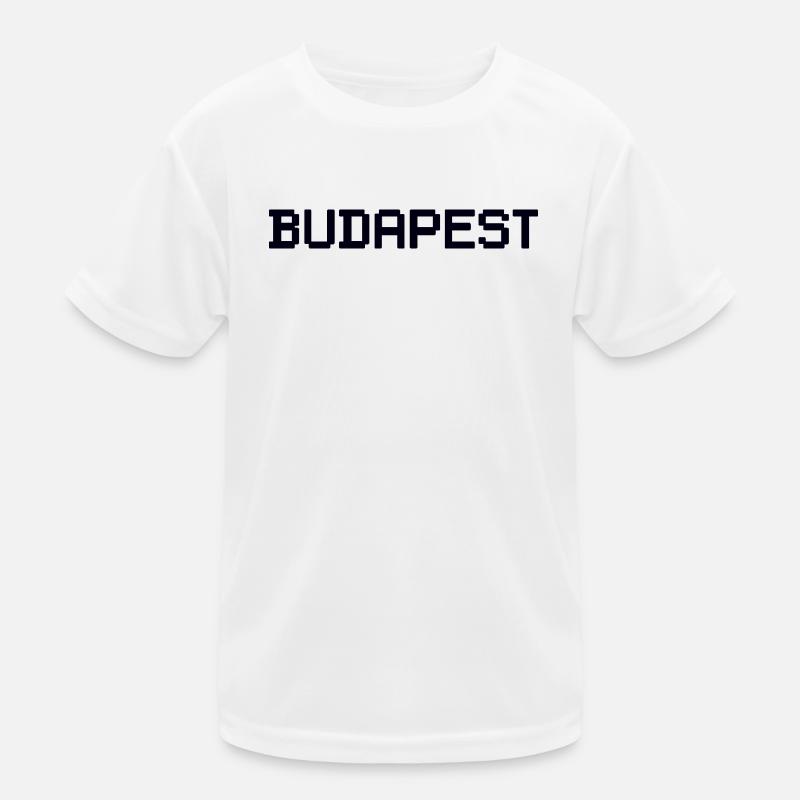 BUDAPEST Hungary Ungarn Kinder Funktions-T-Shirt