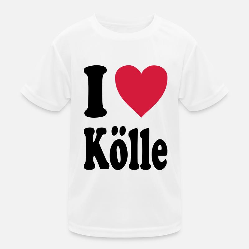 I love Cologne (Cologne / Cologne) Kids Functional T-Shirt