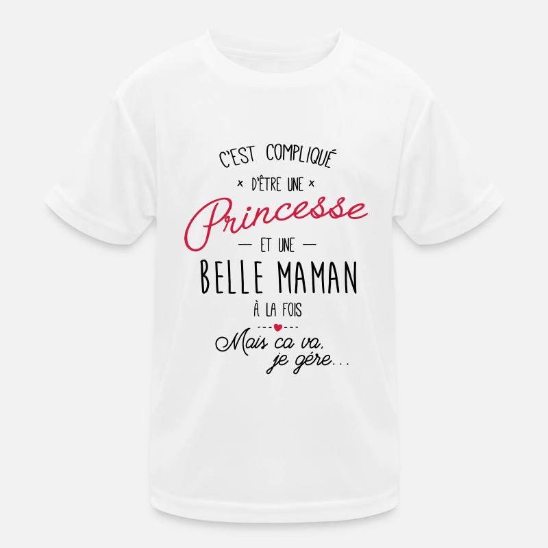 princesse et belle maman T-shirt sport Enfant
