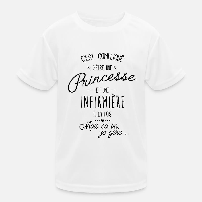 Princesse et infirmière T-shirt sport Enfant