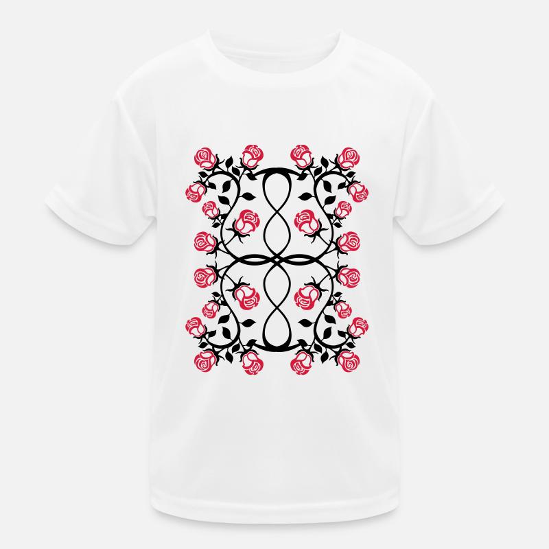rosenranke_2col Kinder Funktions-T-Shirt