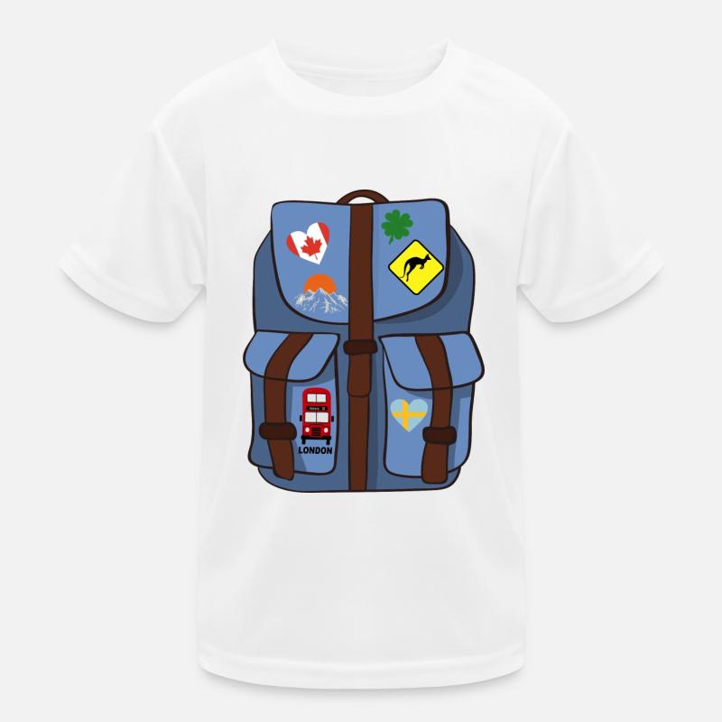 backpack Kids Functional T-Shirt