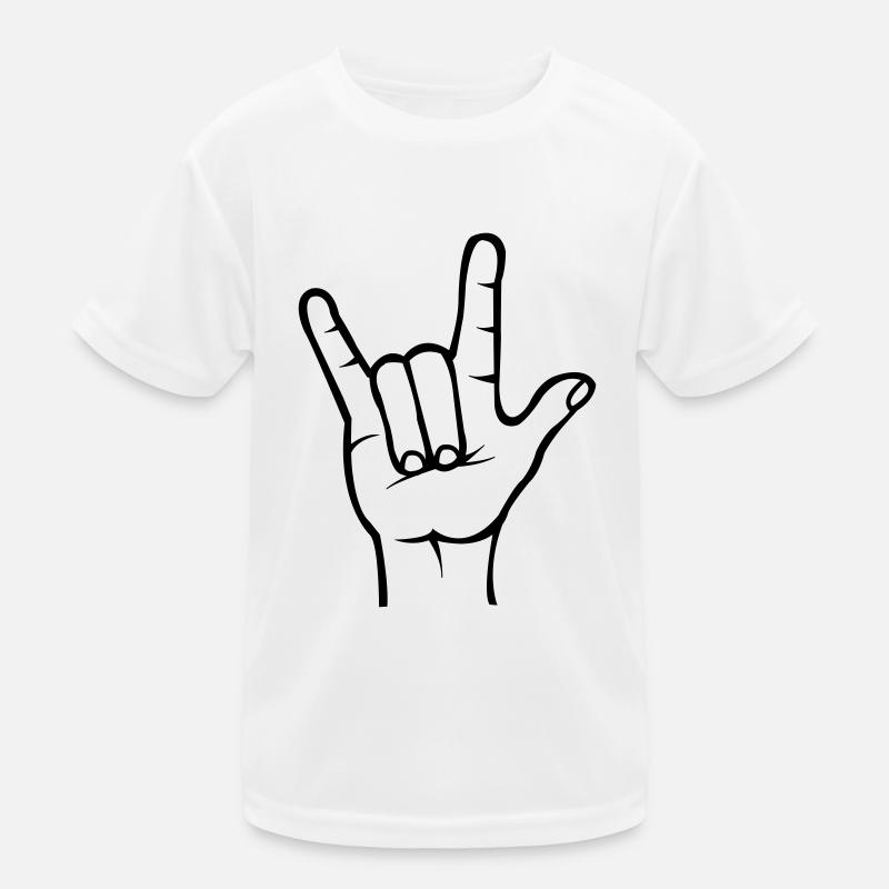 hand_1 T-shirt sport Enfant