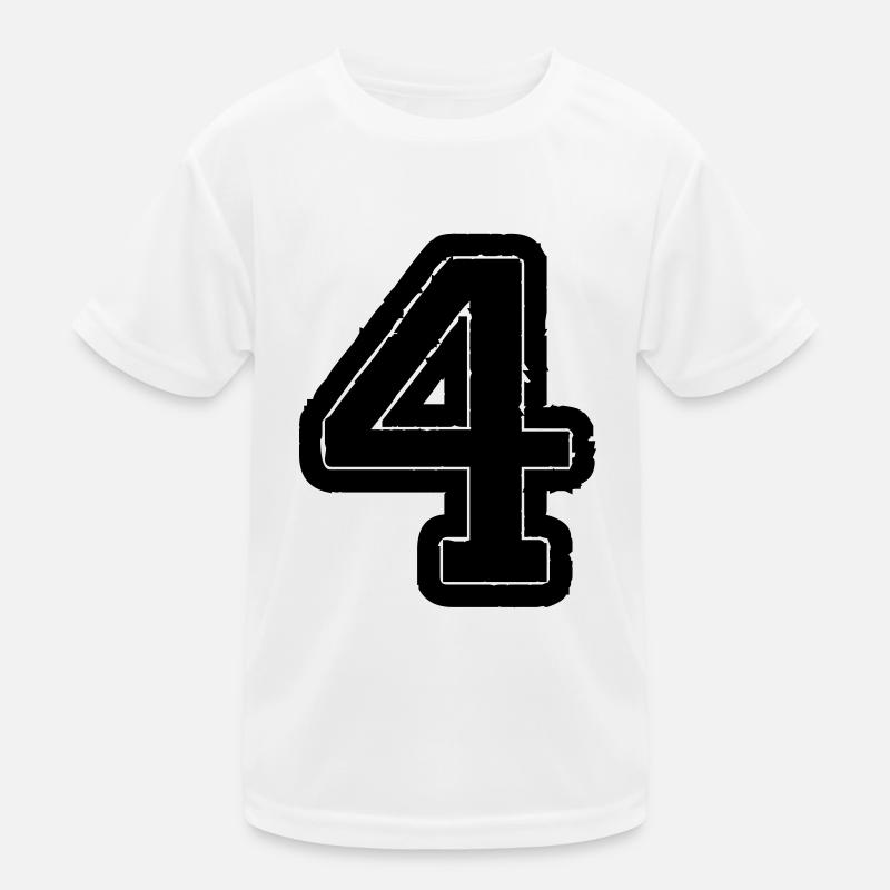 4 Kinder Funktions-T-Shirt