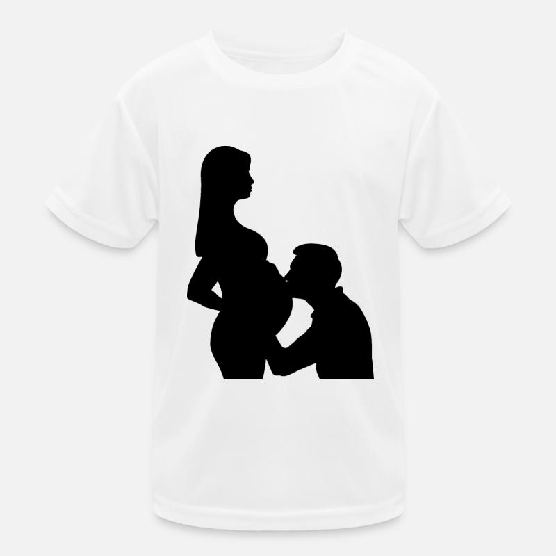 Couples de grossesse T-shirt sport Enfant