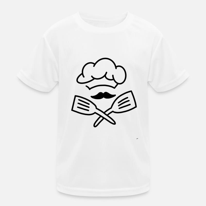 Cooking Kitchen Chef Restaurant Kids Functional T-Shirt