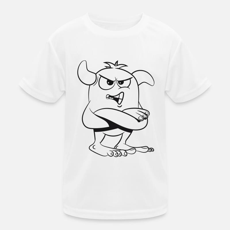 Monsters in a bad mood Kids Functional T-Shirt