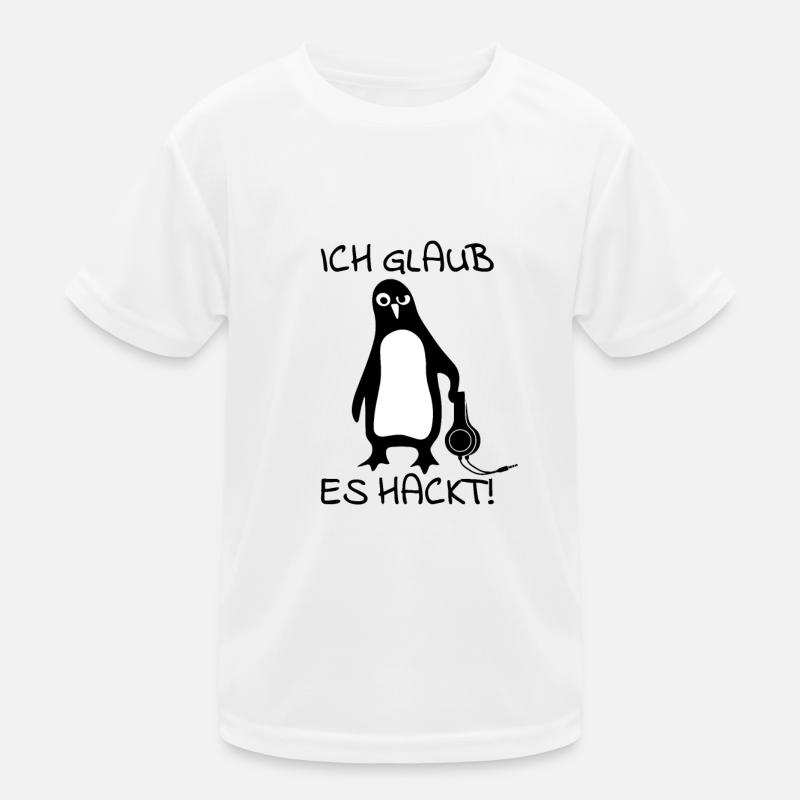 Pinguin Sudo Kinder Funktions-T-Shirt