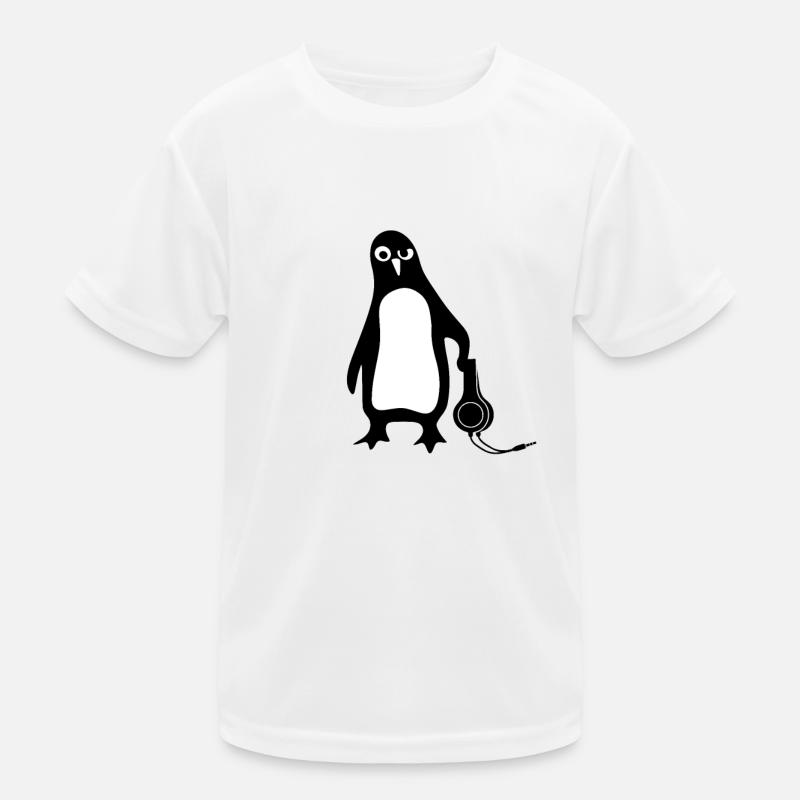Penguin Linux Kids Functional T-Shirt