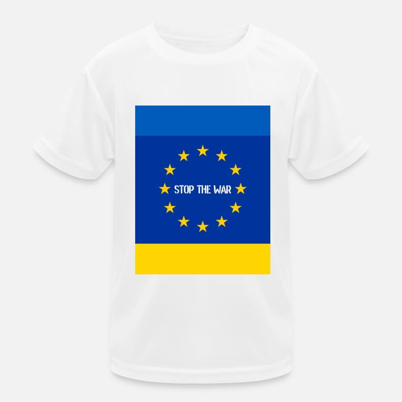 Ukraine Kinder Funktions-T-Shirt