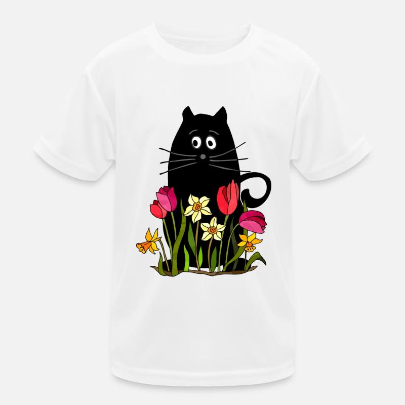 Cat Kids Functional T-Shirt